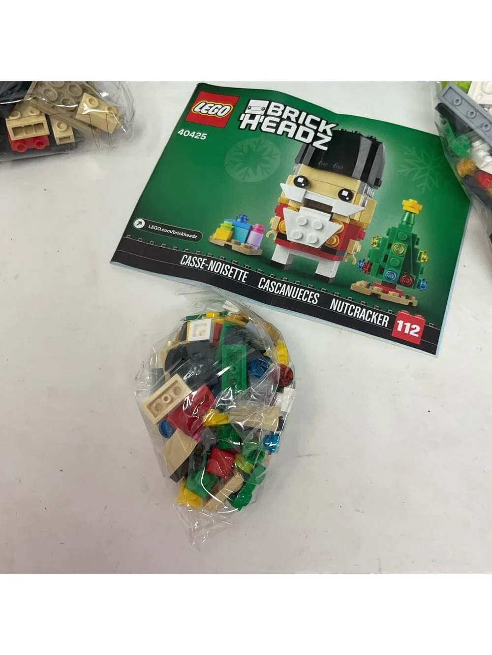 LEGO 40425 Nutcracker Brickheadz Brand New In Box